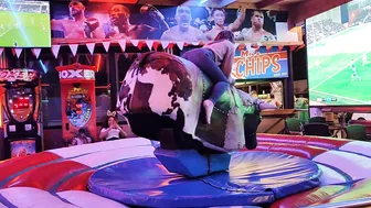 Mechanical bull riding November 14th 2023 in Benidorm ♥️♥️ #7