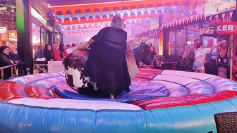 Latest mechanical bull riding November 26th 2023 ♉ #2