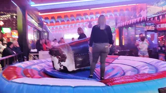 Latest mechanical bull riding November 26th 2023 ♉ #4