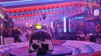 waoo! mechanical bull riding November 25th 2023 ♉