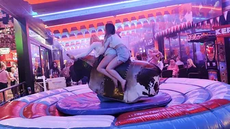 Mechanical bull riding November 19th 2023 in Benidorm ♥️♥️♉ #4