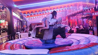 Mechanical bull riding November 19th 2023 in Benidorm ♥️♥️♉ #5