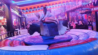 Mechanical bull riding November 19th 2023 in Benidorm ♥️♥️♉ #7