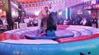 latest mechanical bull riding 18th November 2023 in Benidorm #5