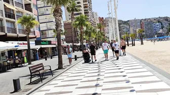 today walk in benidorm beach ⛱️ #10