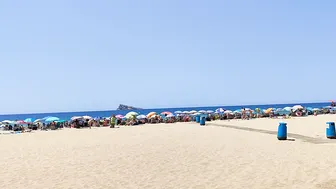 today walk in benidorm beach ⛱️ #2