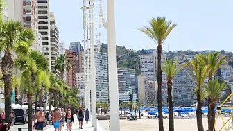 today walk in benidorm beach ⛱️ #3