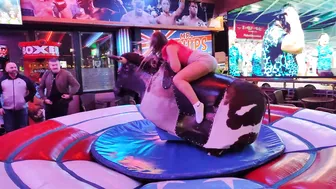 Mechanical bull riding March 3rd 2024 in Benidorm ♉ #3