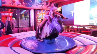 Mechanical bull riding March 3rd 2024 in Benidorm ♉ #5