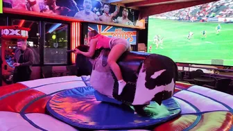 Mechanical bull riding March 3rd 2024 in Benidorm ♉ #6