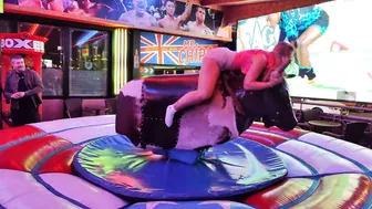 Mechanical bull riding March 3rd 2024 in Benidorm ♉ #7