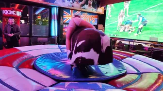 Mechanical bull riding March 3rd 2024 in Benidorm ♉ #9