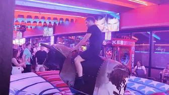 mechanical bull again in Benidorm♥️♥️ #2