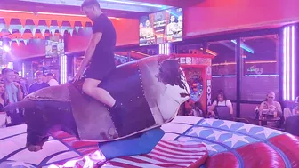 mechanical bull again in Benidorm♥️♥️ #3