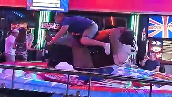 mechanical bull rider 03 in benidorm #10