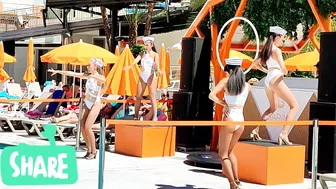 First season pool party hotel marina resort benidorm #8