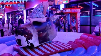 mechanical bull riding????july 24th in benidorm????