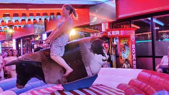 mechanical bull riding♥️♥️july 24th in benidorm♥️♥️ #5