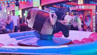 bull riding September 27th 2023/ montando el toro ♥️♥️ #9