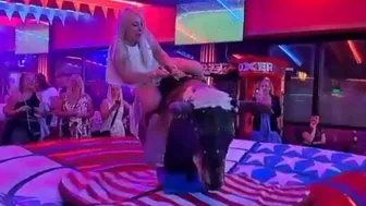 she can ride the bull