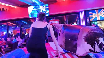 Mechanical bull night of August 26th 2023 in Benidorm spain ♥️♥️ #2