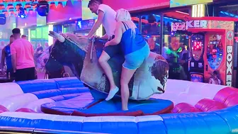 climbing mechanical bull problem ♥️♥️ September 30th 2023 in Benidorm #5