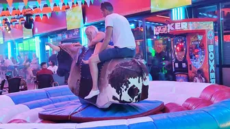 climbing mechanical bull problem ♥️♥️ September 30th 2023 in Benidorm #7