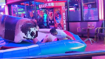 climbing mechanical bull problem ♥️♥️ September 30th 2023 in Benidorm #8