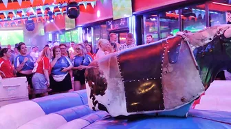 waoo check out another excellent made in Benidorm bull riding ♥️♥️ #10