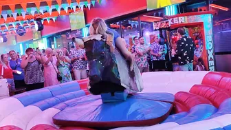 waoo check out another excellent made in Benidorm bull riding ♥️♥️ #3