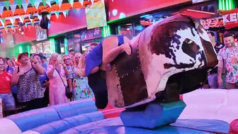 waoo check out another excellent made in Benidorm bull riding ♥️♥️ #7