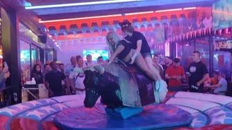 best couple mechanical bull riding December 4th 2023