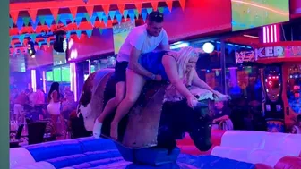 bull riding/Toro mecanico ???? September 28th 2023 in Benidorm.