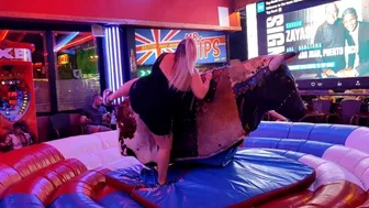 Weekend bull riding ???? in Benidorm September 17th 2023.