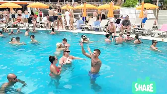 Marina resort benidorm♥️♥️pool party in benidorm. #4