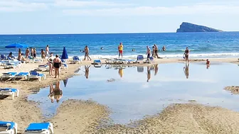 paseo en la playa de benidorm hoy #2