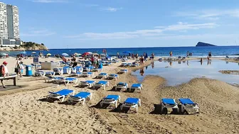 paseo en la playa de benidorm hoy #3