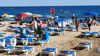 paseo en la playa de benidorm hoy #4