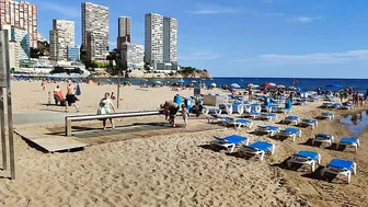 paseo en la playa de benidorm hoy #7