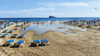 paseo en la playa de benidorm hoy #9