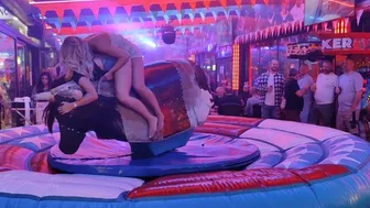 Mechanical bull riding November 29th 2023 in benidorm ♥️♥️♉ #1