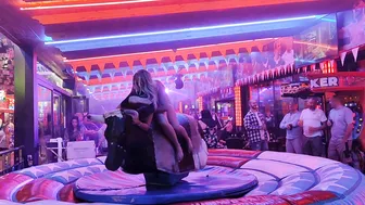 Mechanical bull riding November 29th 2023 in benidorm ♥️♥️♉ #5