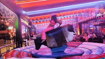 Mechanical bull riding November 18th 2023 in Benidorm ♉ #7