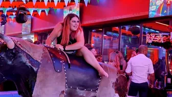 mechanical bull riding September 8th 2023 in Spain #1