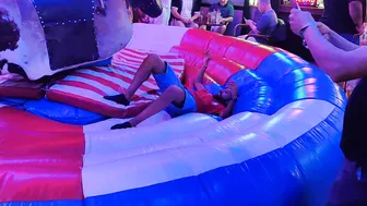 mechanical bull riding September 7th 2023 in Benidorm #2