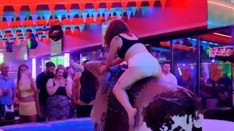 She is Good Riding Bull August 7th 2023 benidorm ♥️♥️ #1