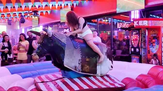 She is Good Riding Bull August 7th 2023 benidorm ♥️♥️ #3