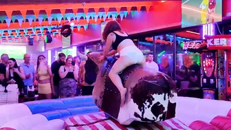 She is Good Riding Bull August 7th 2023 benidorm ♥️♥️ #4