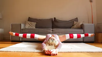 Yoga on the Couch — Legs Stretch #8