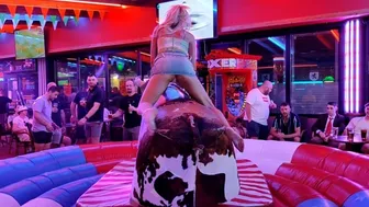 Another waoo bull ridding ♉ August 11th 2023 bull ridding benidorm bull ????